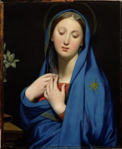 Virgin of the Adoption, 1858 by Jean Auguste Dominique Ingres